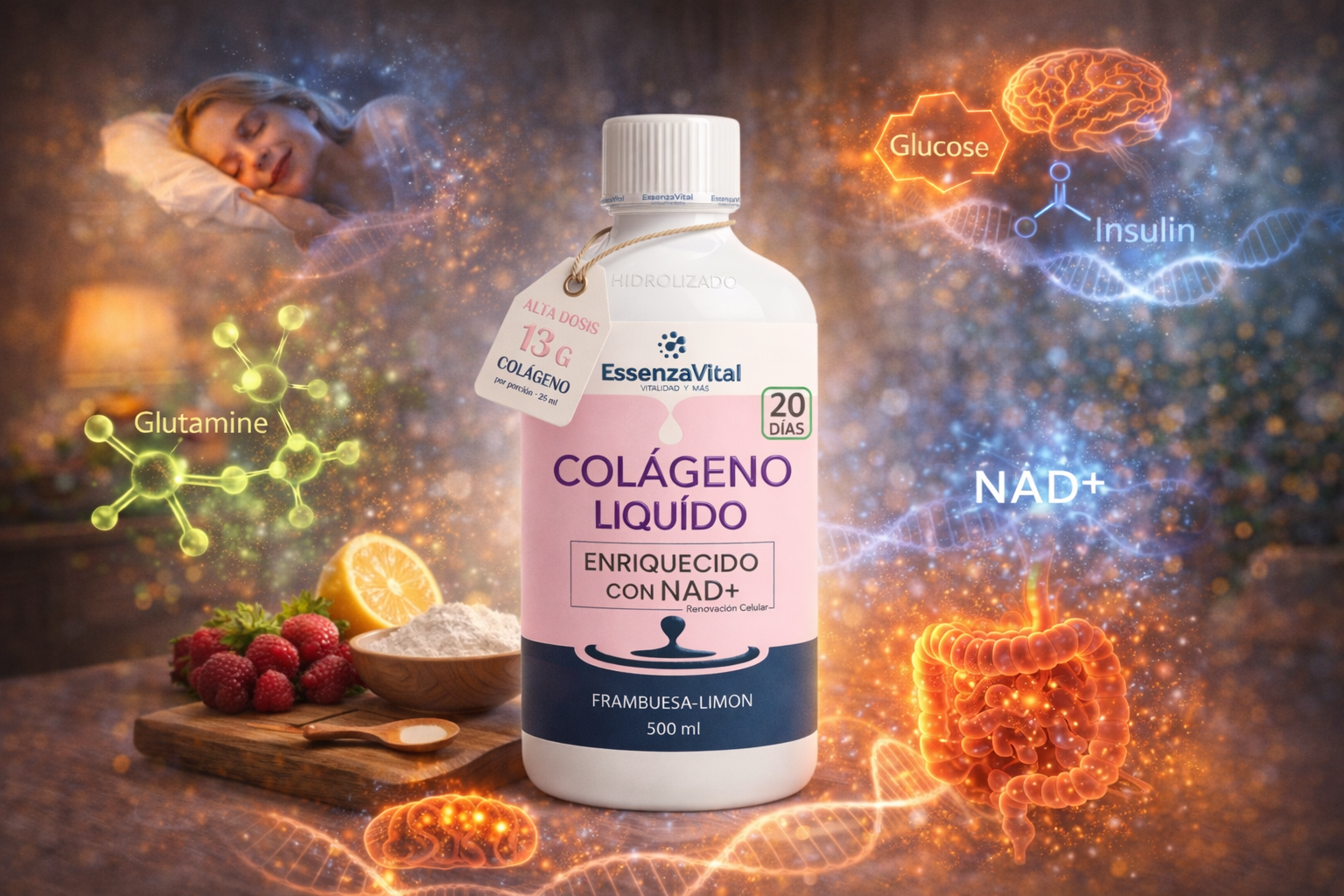 Banner for essenzavital collagen benefits
