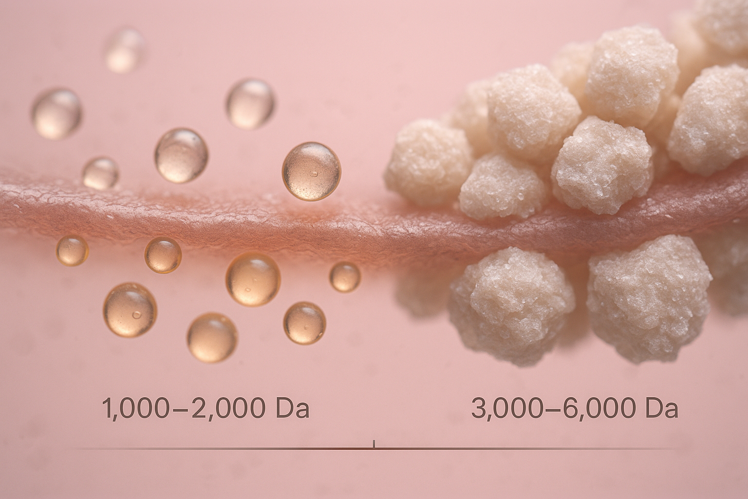 EssenzaVital Hydrolysed Collagen Peptide size